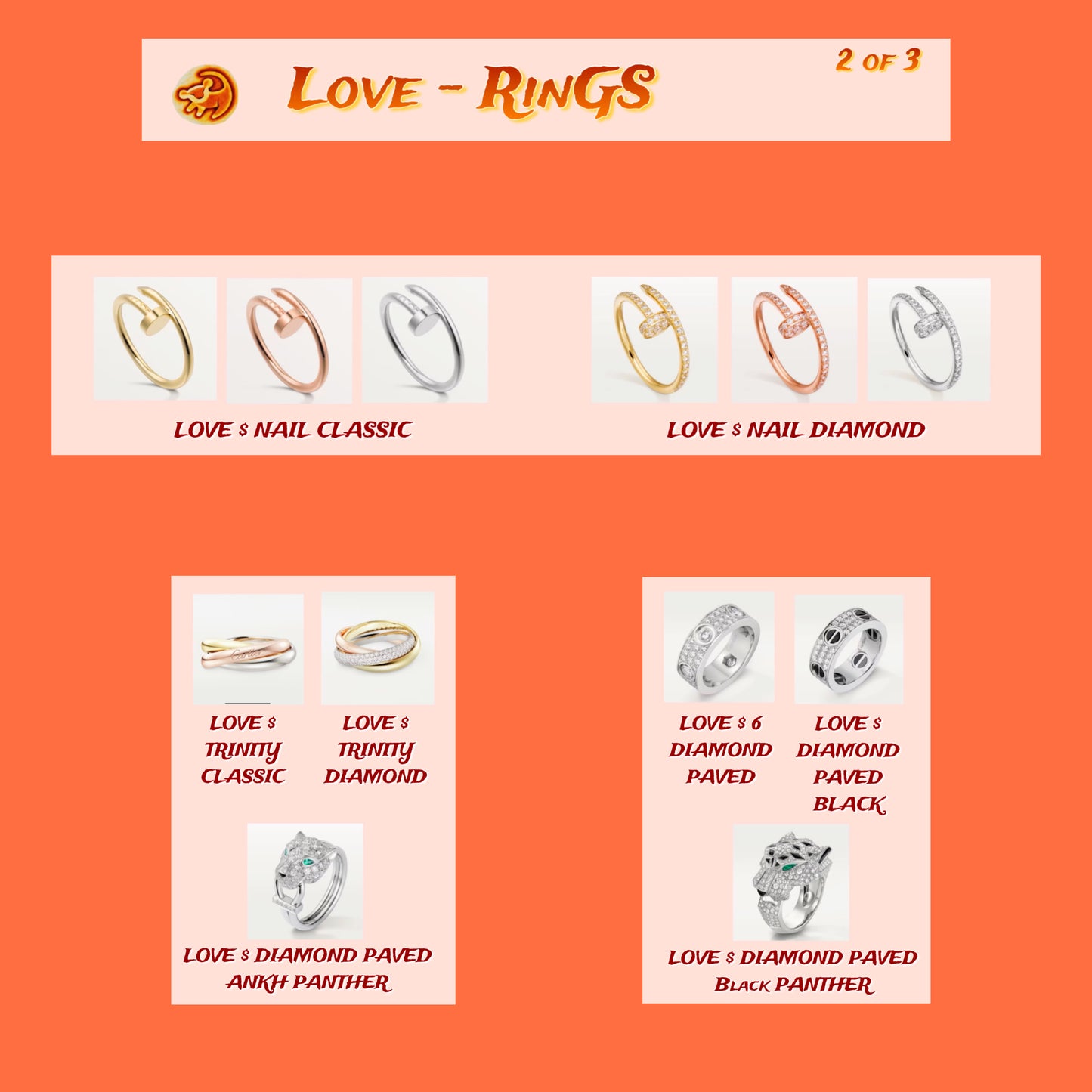 Stock - Love Rings 2 of 3